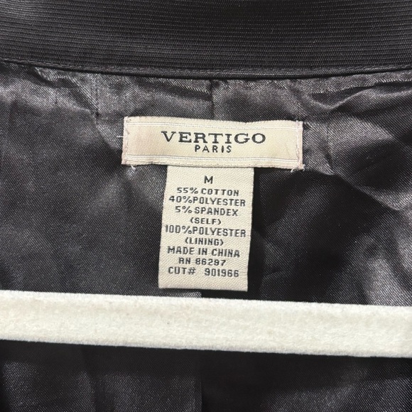 VERTIGO PARIS Avant Garde Origami Dresscoat Overcoat trench coat sz M - Picture 4 of 9